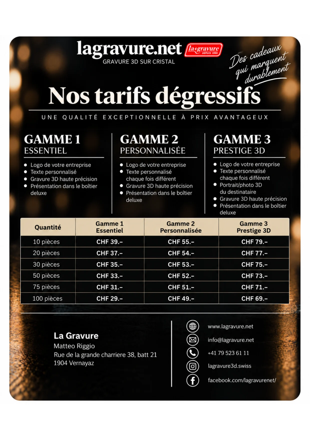 Brochure La Gravure 2026 - page 5